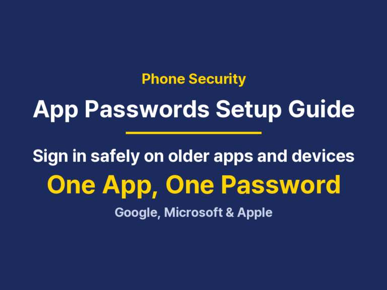 How to Turn On App Passwords: Setup, Uses and Troubleshooting