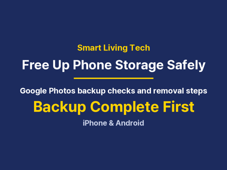 How to Use Google Photos to Free Up Storage: Space, Backup and Safety