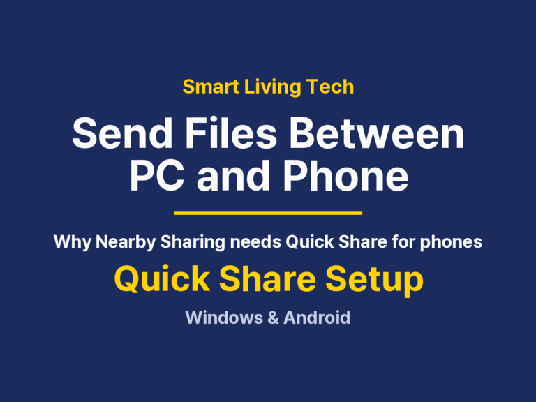 How to Send Files Between PC and Phone: Quick Share, Setup and Fixes
